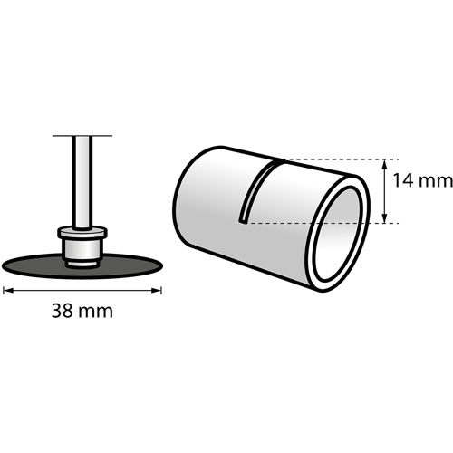 Discos de Corte Metal para Minitorno Dremel EZ406 6pzs