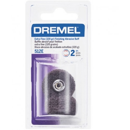 Discos Abrasivos Dremel 512E para Acabado Grano 320