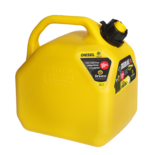 Bidón para Diesel Driven 10L (Amarillo)