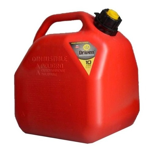 Bidón para Nafta Driven 10L (Rojo)