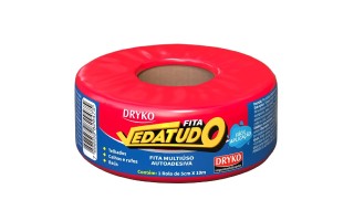 Cinta Asfáltica Autoadhesiva Dryko Vedatudo FVD 5cm 10m Cinta Asfáltica Autoadhesiva Dryko Vedatudo FVD 5cm 10m