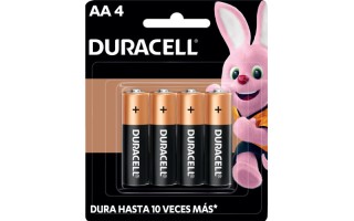 Pilas Duracell MN1500 Alcalinas AA LR6 x4u Pilas Duracell MN1500 Alcalinas AA LR6 x4u