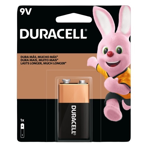 Pila Duracell MN1604 Alcalina 6LR61 9V