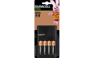 Cargador de Pilas Recargables Duracell AA y AAA