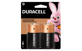 Pilas Duracell MN1300 Alcalinas D LR20 x2u Pilas Duracell MN1300 Alcalinas D LR20 x2u
