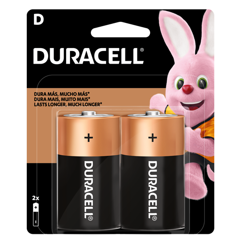 Pilas Duracell MN1300 Alcalinas D LR20 x2u