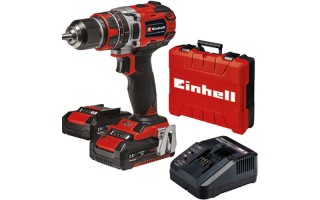 Taladro Percutor a Batería Einhell TE-CD 13mm 18V + Maletin