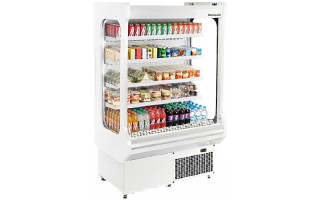 Exhibidora Vertical Ecosilkon ASAC Abierto 830L 3 a 10°C Exhibidora Vertical Ecosilkon ASAC Abierto 830L 3 a 10°C