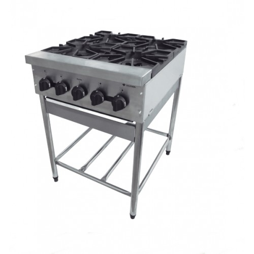 Cocina Industrial Venancio FA4P Tipo Anafe c/ Base 4H