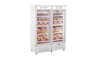 Exhibidora Vertical Ecosilkon 1300L -18°C 2 Puertas Exhibidora Vertical Ecosilkon 1300L -18°C 2 Puertas