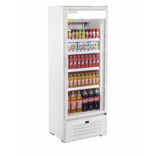 Exhibidora Vertical Ecosilkon CM600 600L 0°C a 7°C