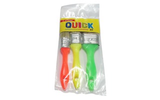Pinceles  El Galgo Quick 3 Piezas Pinceles  El Galgo Quick 3 Piezas