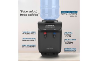 Bebedero Electrobras Fresh Water F/C de Mesa Negro Bebedero Electrobras Fresh Water F/C de Mesa Negro