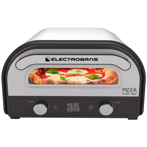 Horno para Pizza Electrobras EBHPZ 2000W 450°C