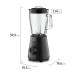 Licuadora Electrolux TruFlow EBS20 1,5L 500W 2Vel. Negro