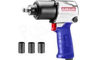 Llave de Impacto Neumática Emtop EATL enc.1/2'' 610Nm Llave de Impacto Neumática Emtop EATL enc.1/2'' 610Nm