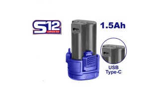 Batería para Herramientas Emtop EBPK 12V 1.5Ah tipo C