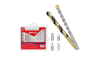 Mechas para Metal Emtop ECBDB1901 19pzs Mechas para Metal Emtop ECBDB1901 19pzs