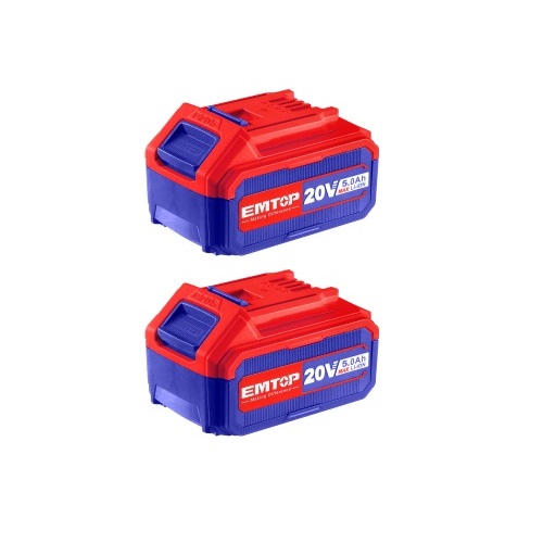 Baterías para Herramientas Emtop ECKLI240464 20V 5.0Ah Baterías para Herramientas Emtop ECKLI240464 20V 5.0Ah
