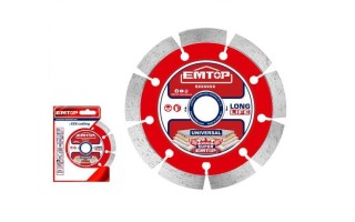 Disco de Corte Emtop EDDC Diamante Segmentado 110mm Disco de Corte Emtop EDDC Diamante Segmentado 110mm
