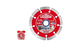 Disco de Corte Emtop EDDC Diamante Segmentado 125mm Disco de Corte Emtop EDDC Diamante Segmentado 125mm