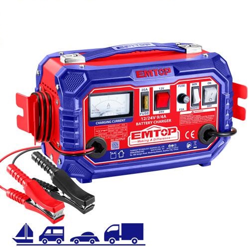 Cargador de Batería para Automóviles Emtop EFCR16011 24V