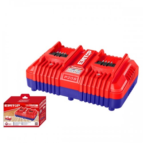 Cargador de Batería Emtop EFCR20403 P20S 20V 4.0Ah