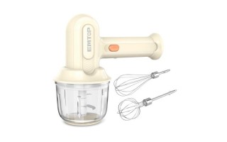 Mixer a Batería Emtop EFM019N 25W con Accesorios Mixer a Batería Emtop EFM019N 25W con Accesorios