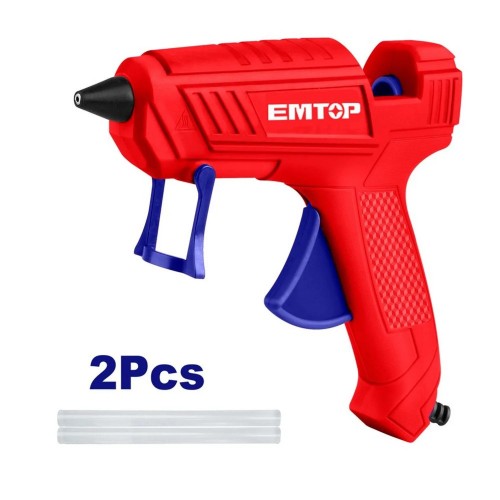 Pistola Eléctrica Aplicadora de Silicona Emtop 11mm 20W