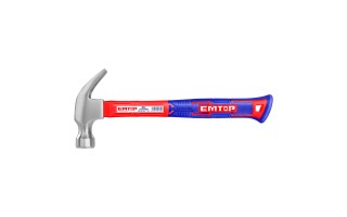 Martillo con Uña Emtop EHAM 220g Mango Fibra Vidrio Martillo con Uña Emtop EHAM 220g Mango Fibra Vidrio