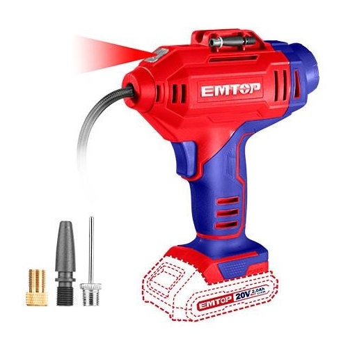 Inflador a Batería Emtop ELAC2018 150psi 20V SIN BAT