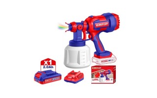 Pistola para Pintar a Batería Emtop ELSG20042 800ml 20V