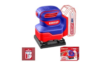 Lijadora Orbital a Batería Emtop ELSHS 1/4h 20V SIN BAT Lijadora Orbital a Batería Emtop ELSHS 1/4h 20V SIN BAT