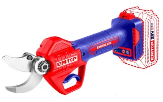 Tijera de Podar a Batería Emtop ELSL 30mm 20V SIN BAT Tijera de Podar a Batería Emtop ELSL 30mm 20V SIN BAT