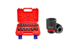 Llaves Tubo Impacto Hex. Emtop enc.1/2'' 14pzs 10-27mm Llaves Tubo Impacto Hex. Emtop enc.1/2'' 14pzs 10-27mm