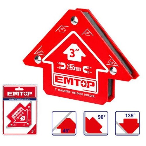 Escuadra Magnetica Emtop EMWH25032 11kg