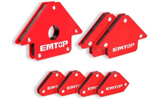 Escuadras Magnéticas Emtop EMWH 7pzs Escuadras Magnéticas Emtop EMWH 7pzs