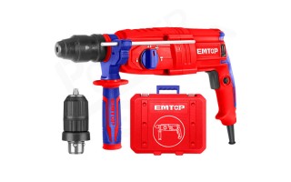 Rotomartillo Emtop ERHRL802 3,05kg 2,5J 800W + Mandril Rotomartillo Emtop ERHRL802 3,05kg 2,5J 800W + Mandril