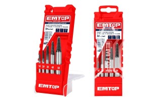 Extractores de Tornillos Emtop ESES1008 5pzs