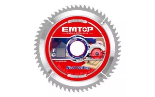 Hoja Sierra Circular para Madera Emtop ETCT 115mm 24di