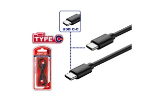 Cable para Celular Emtop EUCC02 Tipo C - Tipo C 1m Cable para Celular Emtop EUCC02 Tipo C - Tipo C 1m