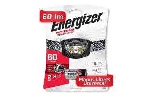 Linterna para Cabeza Energizer HD33A4 60lm LED AAAx3 Linterna para Cabeza Energizer HD33A4 60lm LED AAAx3