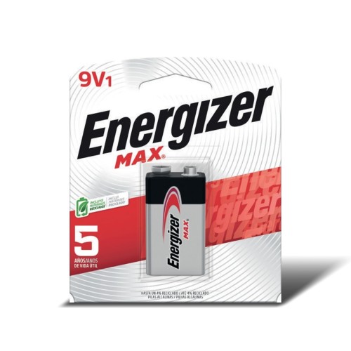 Pila Energizer Max 522 Alcalina 9V x1u