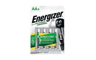 Pilas Recargables Energizer Universal NH15 AA x4u Pilas Recargables Energizer Universal NH15 AA x4u