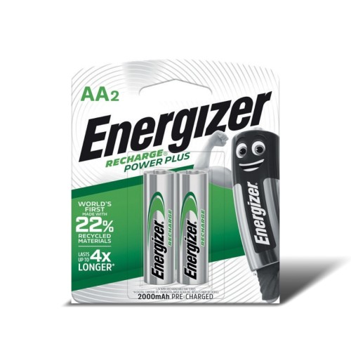 Pilas Recargables Energizer Power Plus NH15 AA x2u