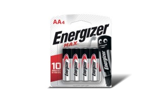 Pilas Energizer Max e91 Alcalina AA x4u Pilas Energizer Max e91 Alcalina AA x4u