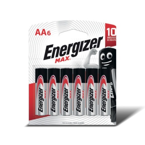 Pilas Energizer Max e91 Alcalina AA x6u