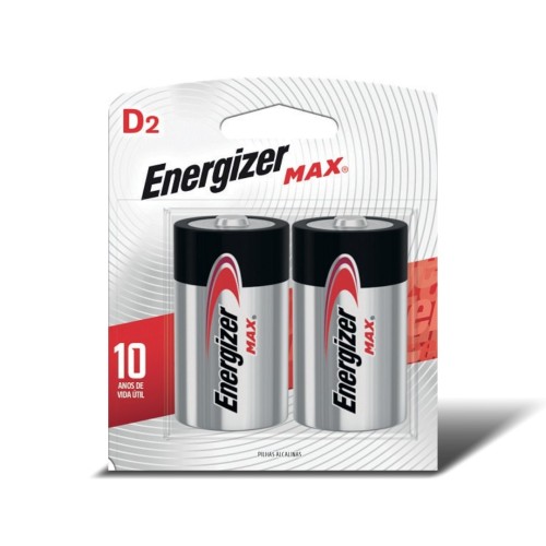 Pilas Energizer Max e95 Alcalina D x2u