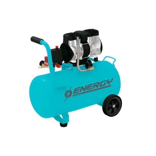 Compresor de Aire Energy Sin Aceite 24L 115psi 1,5HP