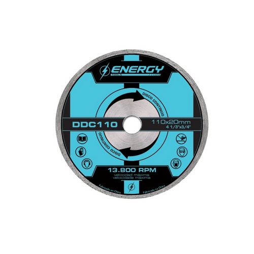 Disco de Corte Energy DDC110 Diamante Continuo 110mm